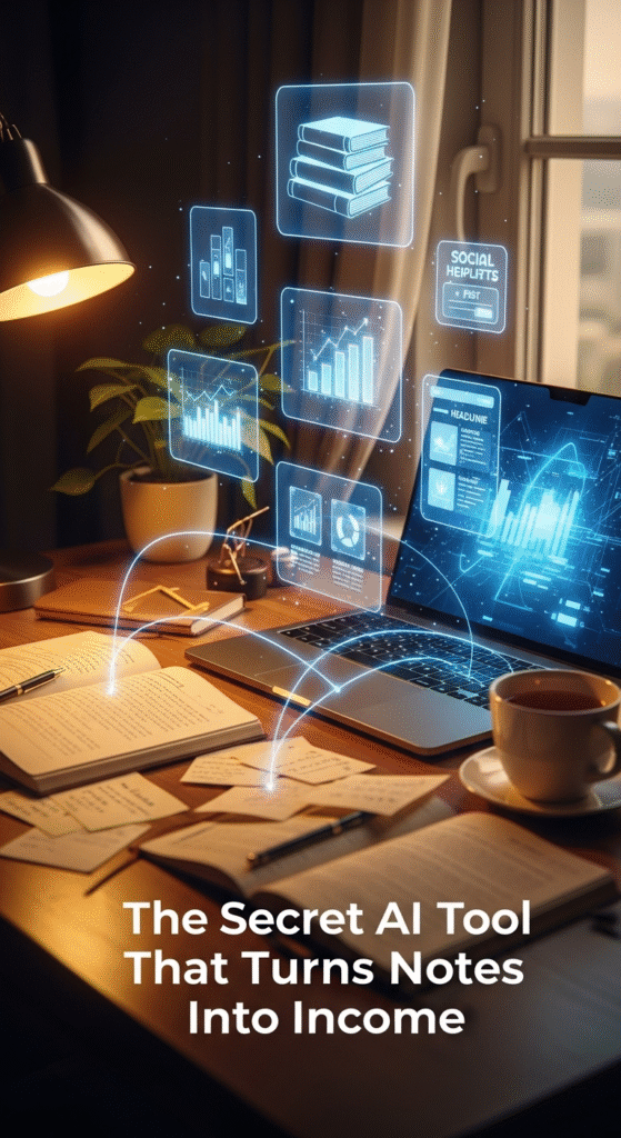 The Secret AI Tool That Turns Notes Into Income