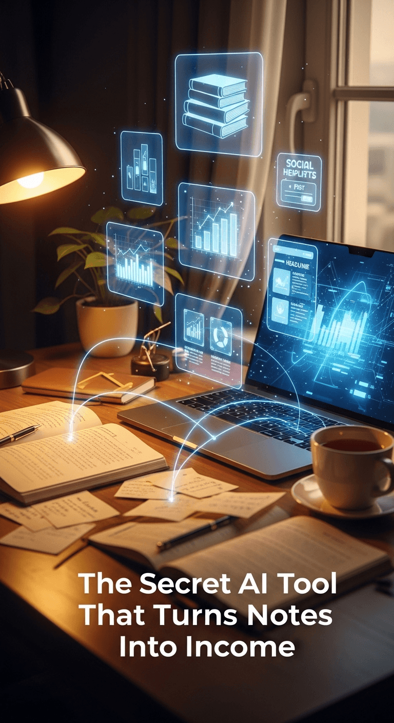 The Secret AI Tool That Turns Notes Into Income
