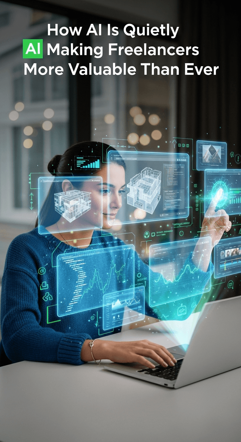 How AI Is Quietly Making Freelancers More Valuable Than Ever