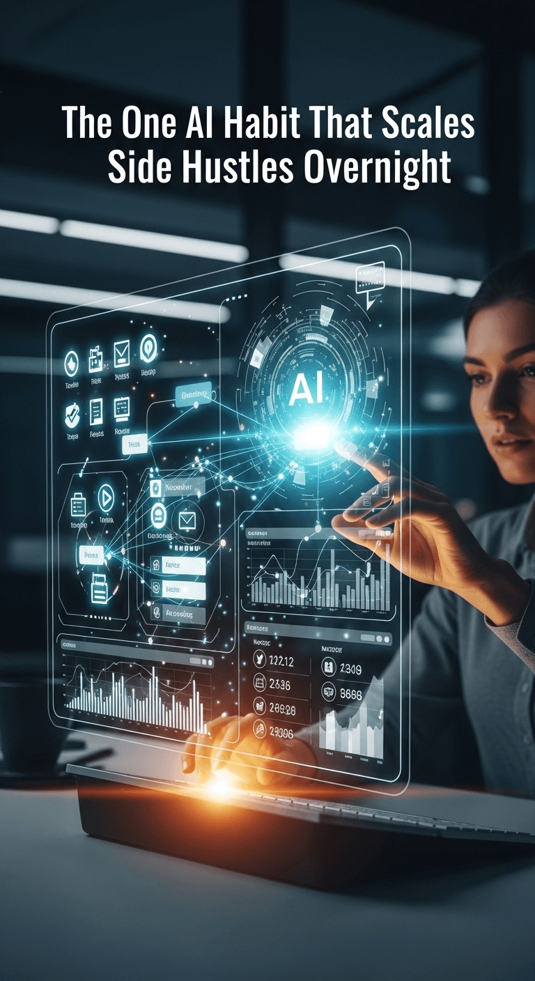 The One AI Habit That Scales Side Hustles Overnight