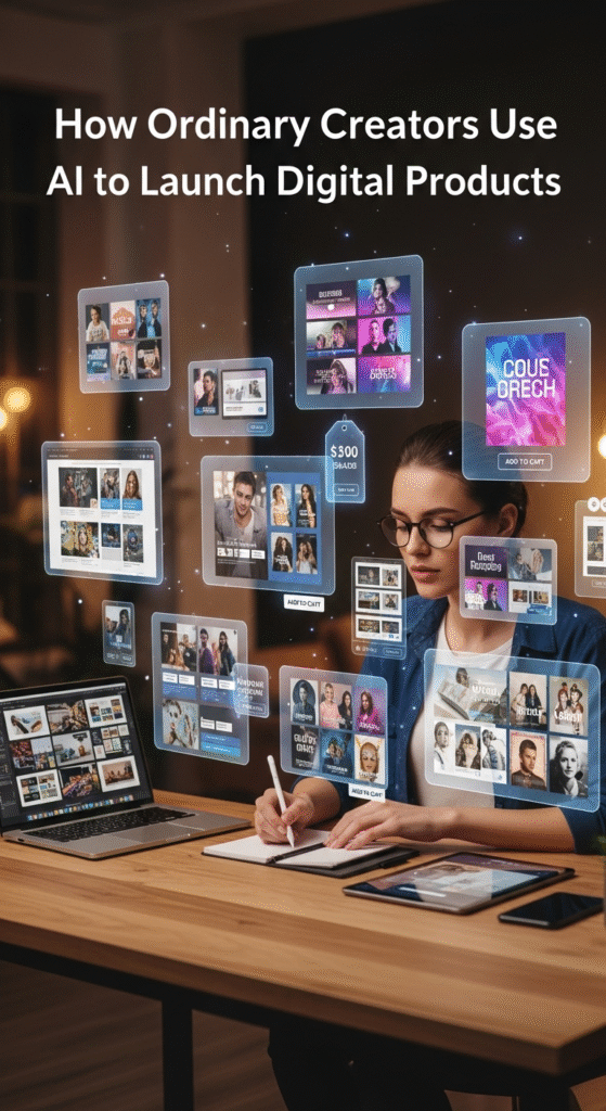 How Ordinary Creators Use AI to Launch Digital Products