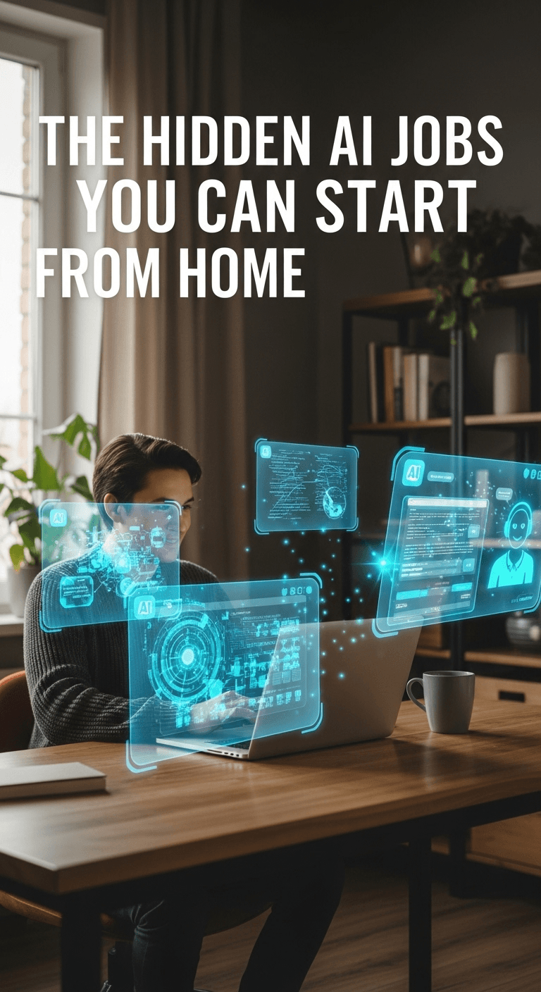 The Hidden AI Jobs You Can Start From Home