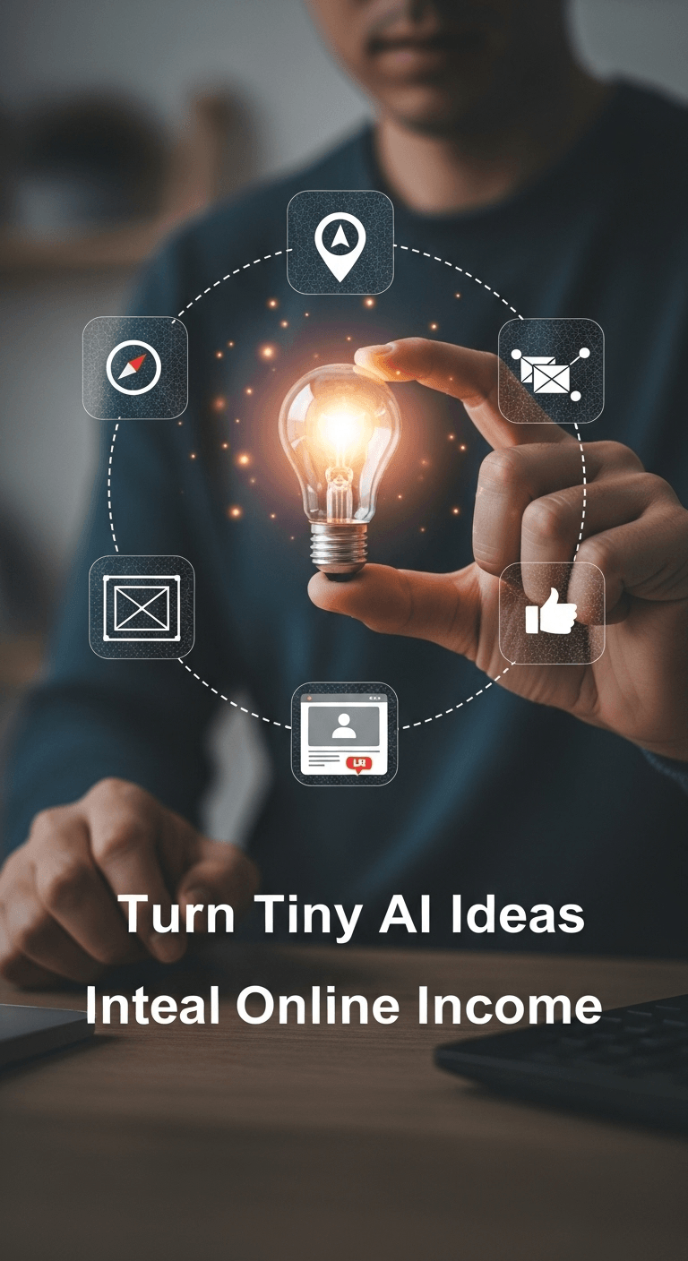 Turn Tiny AI Ideas Into Real Online Income