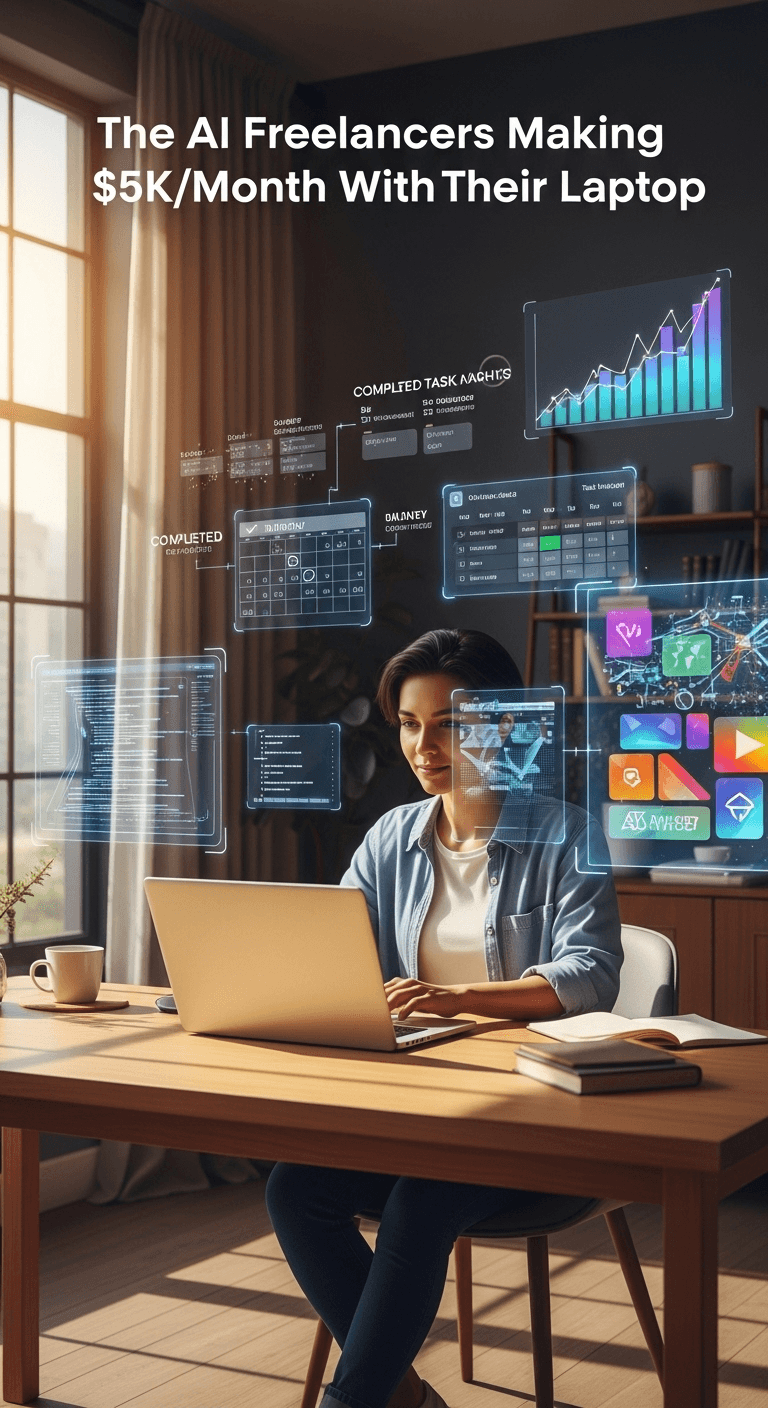 The AI Freelancers Making $5K/Month With Just Their Laptop