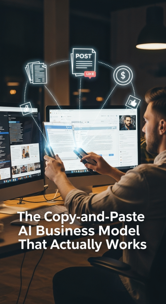 The Copy-and-Paste AI Business Model That Actually Works