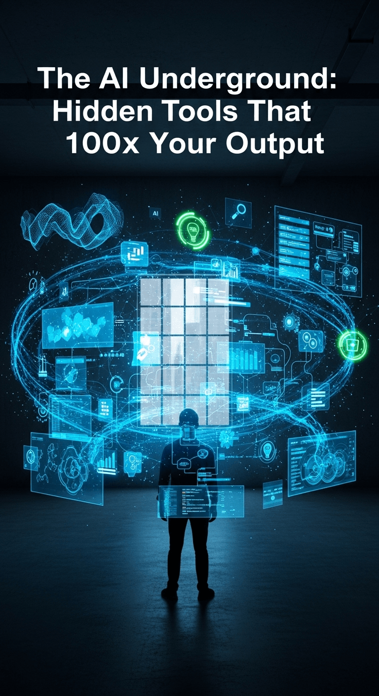 The AI Underground: Hidden Tools That 100x Your Output