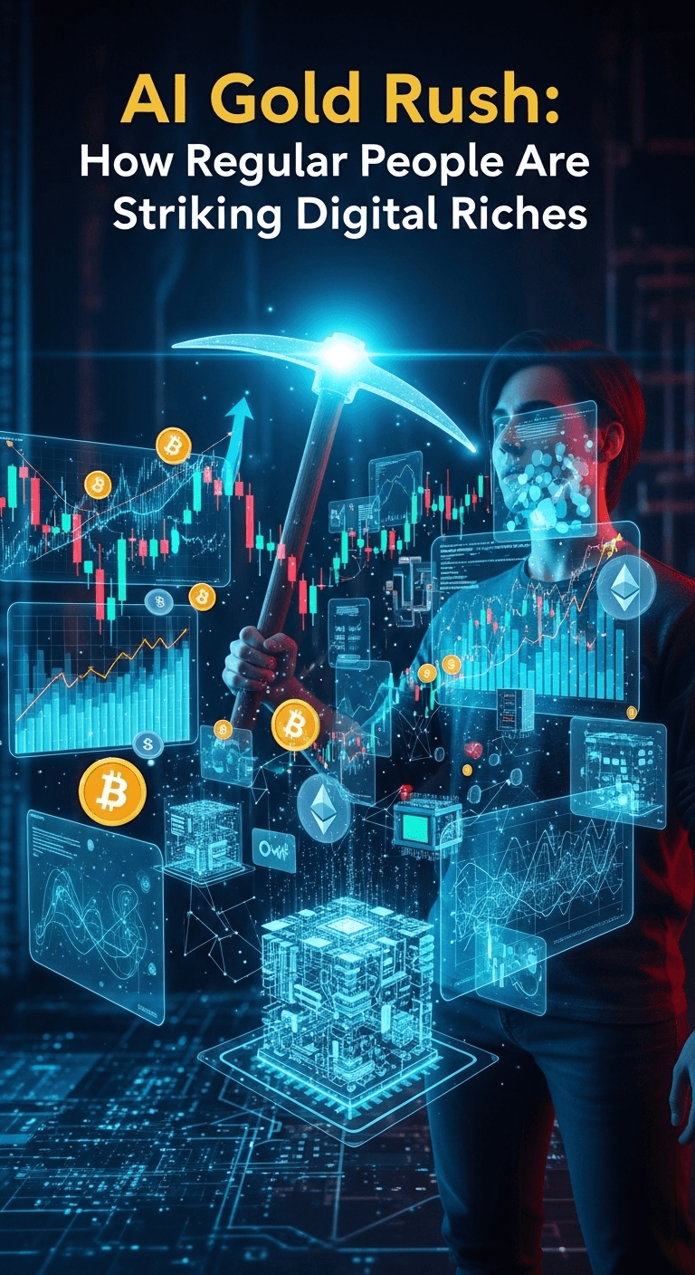 AI Gold Rush: How Regular People Are Striking Digital Riches