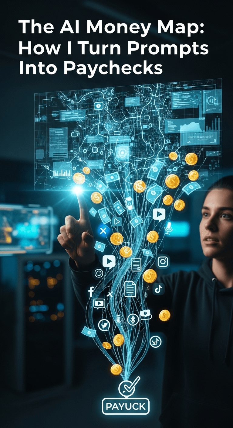 The AI Money Map: How I Turn Prompts Into Paychecks