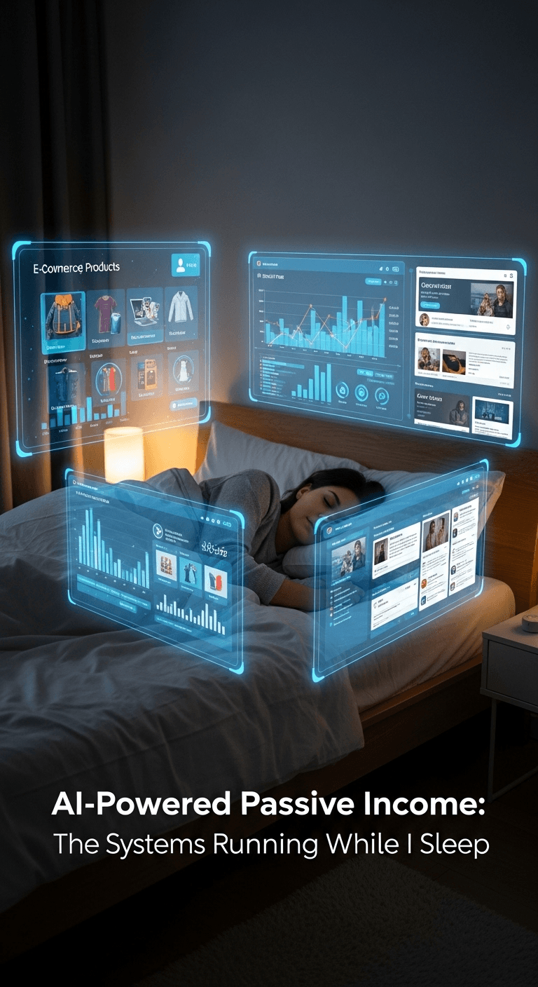 AI-Powered Passive Income: The Systems Running While I Sleep”
