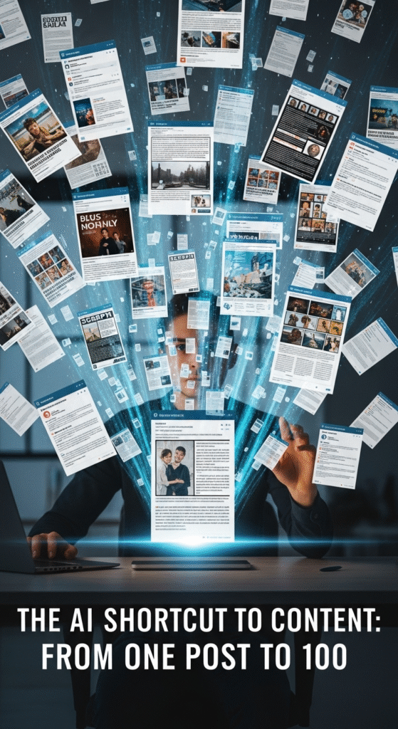 The AI Shortcut to Content Empire: From One Post to 100