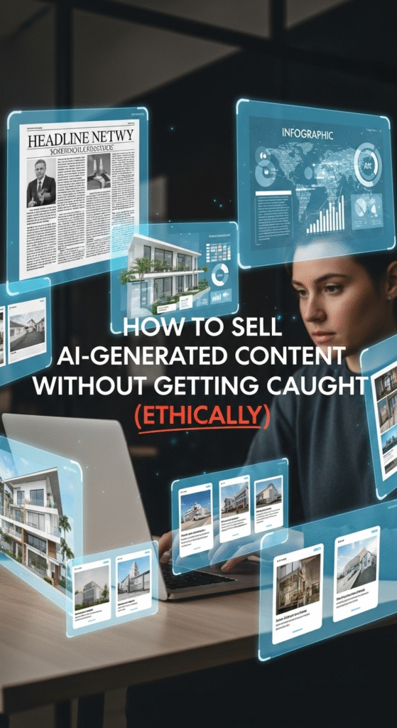 How to Sell AI-Generated Content Without Getting Caught (Ethically)