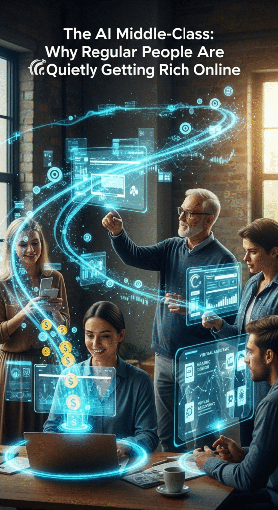 The AI Middle-Class: Why Regular People Are Quietly Getting Rich Online