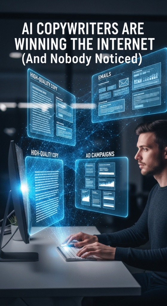 AI Copywriters Are Winning the Internet (And Nobody Noticed)