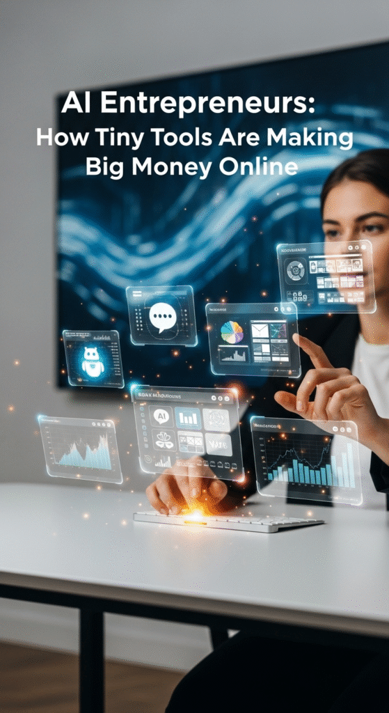 AI Entrepreneurs: How Tiny Tools Are Making Big Money Online