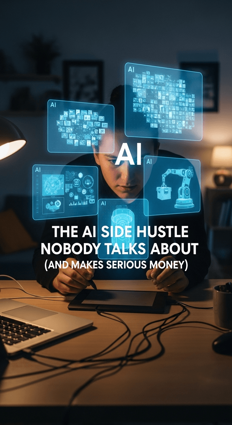 The AI Side Hustle Nobody Talks About (And Makes Serious Money)
