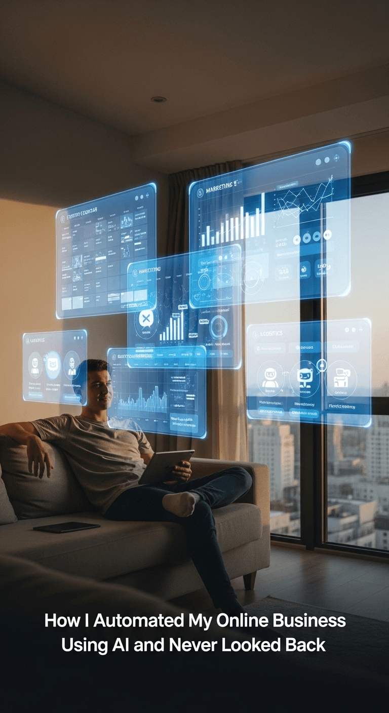 How I Automated My Online Business Using AI and Never Looked Back