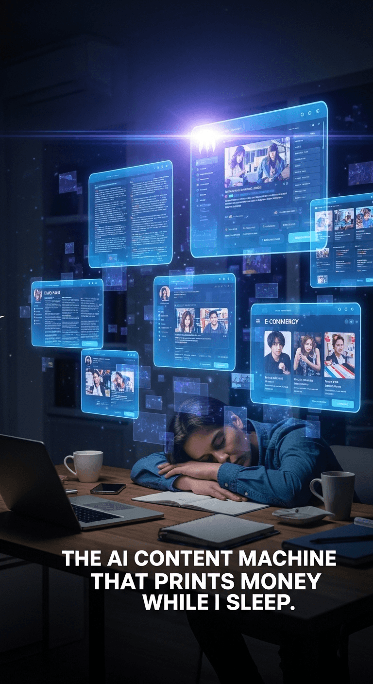 The AI Content Machine That Prints Money While I Sleep