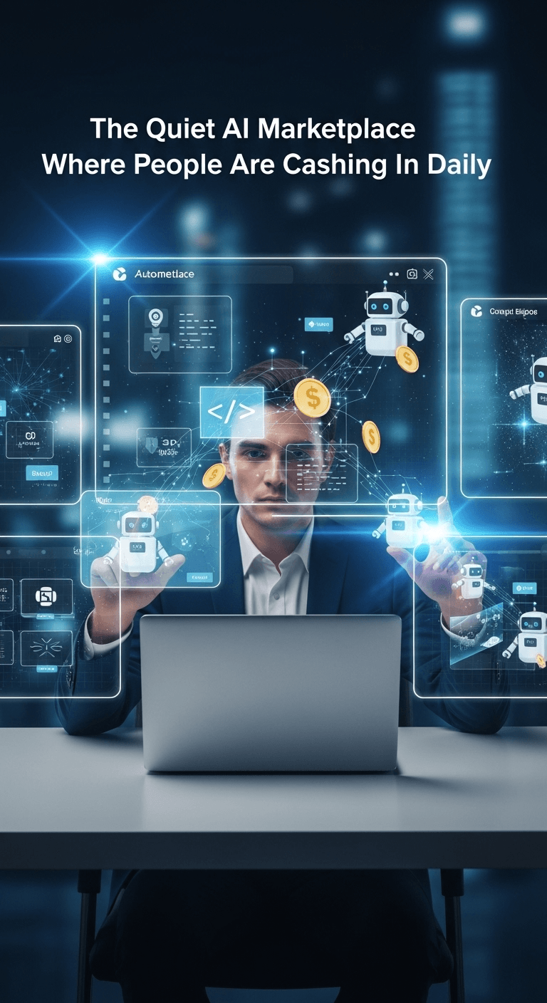 The Quiet AI Marketplace Where People Are Cashing In Daily