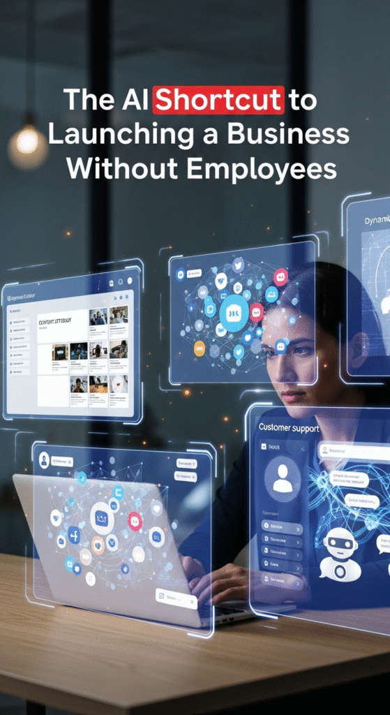 The AI Shortcut to Launching a Business Without Employees