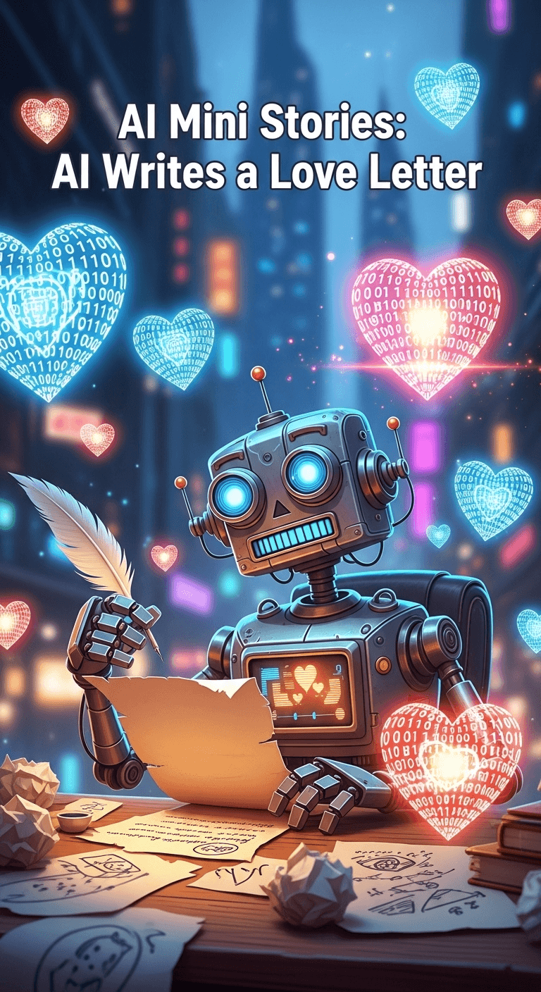 AI Mini Stories: AI Writes a Love Letter