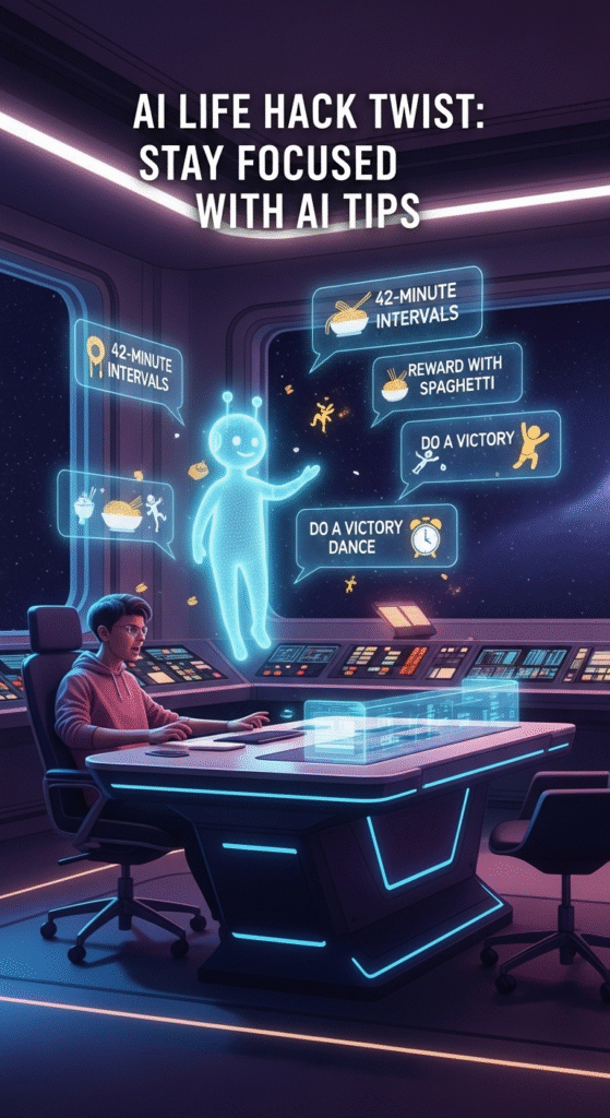 AI Life Hack Twist: Stay Focused with AI Tips