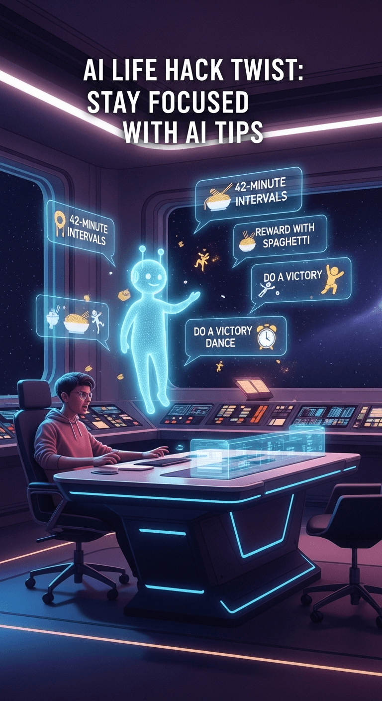 AI Life Hack Twist: Stay Focused with AI Tips