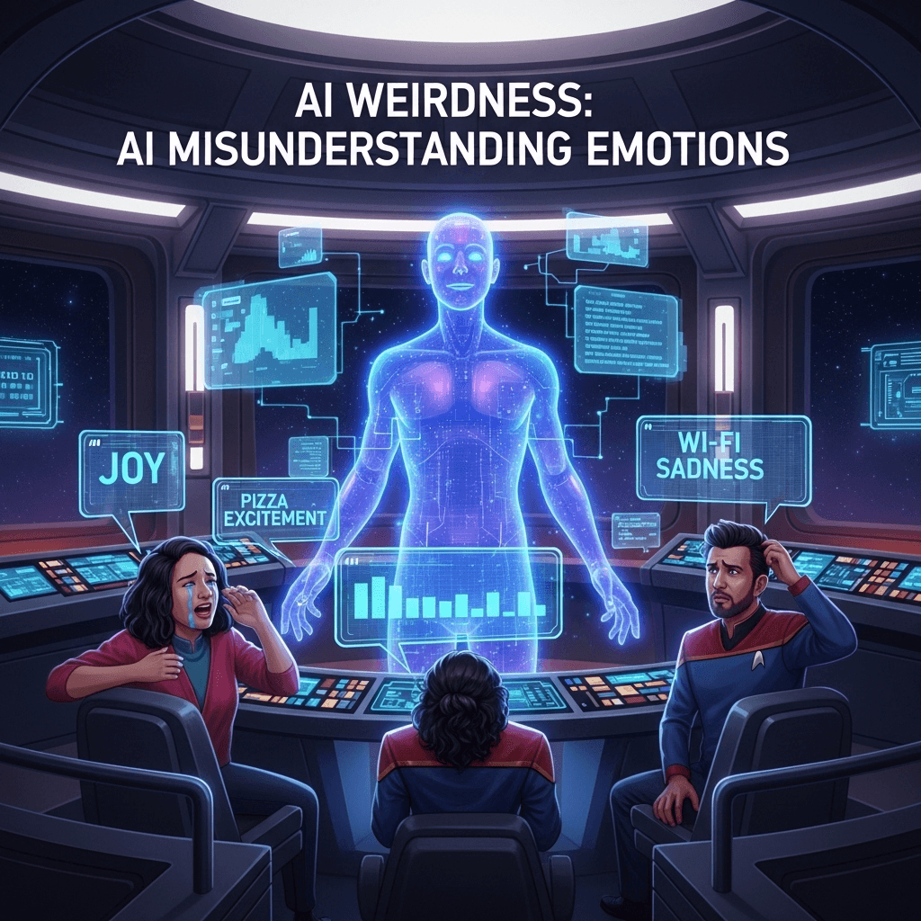 AI Weirdness: AI Misunderstanding Emotions