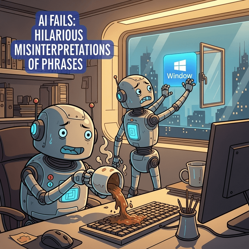 AI Fails: Hilarious Misinterpretations of Phrases
