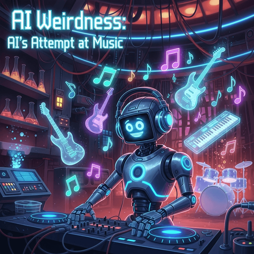 AI Weirdness: AI’s Attempt at Music