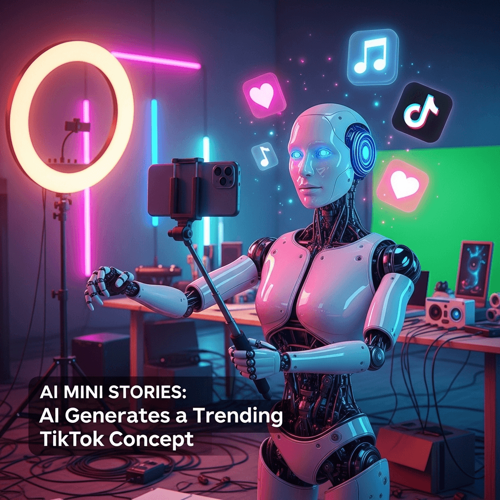 AI Mini Stories: AI Generates a Trending TikTok Concept