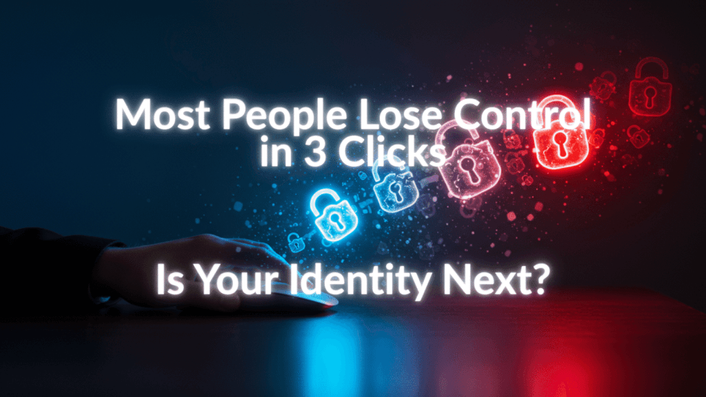 Most People Lose Control of Their Online Identity in Less Than 3 Clicks