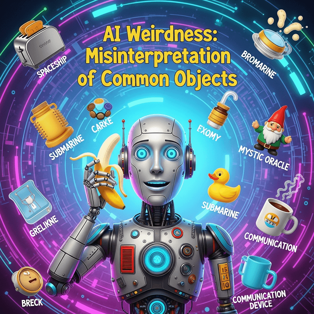 AI Weirdness: Misinterpretation of Common Objects