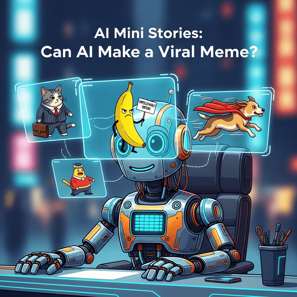 AI Mini Stories: Can AI Make a Viral Meme?