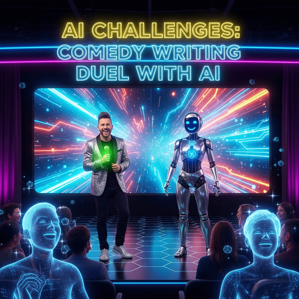 AI Challenges: Comedy Writing Duel with AI