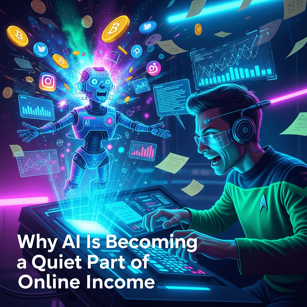 Why AI Is Becoming a Quiet Part of Online Income