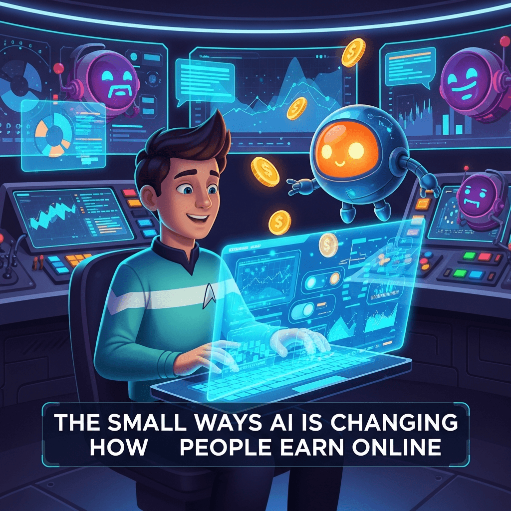 The Small Ways AI Is Changing How People Earn Online