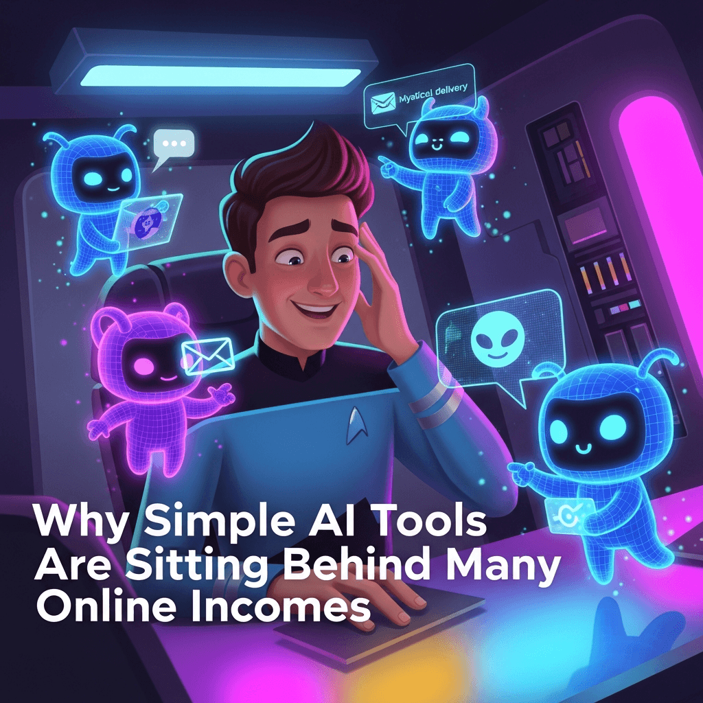 Why Simple AI Tools Are Sitting Behind Many Online Incomes