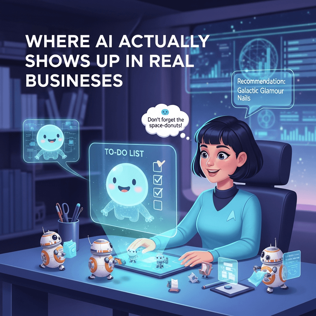 Where AI Actually Shows Up in Real Businesses