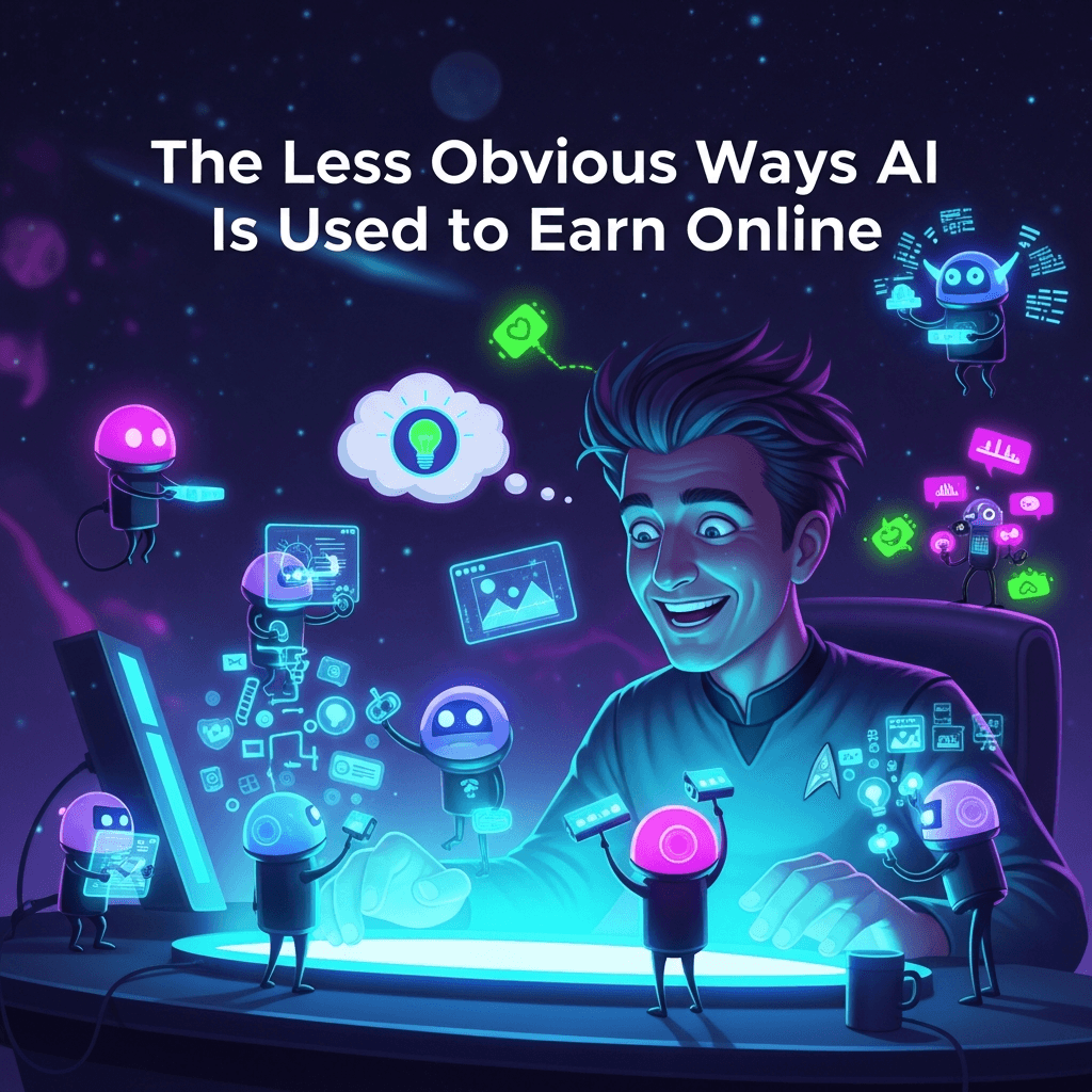 The Less Obvious Ways AI Is Used to Earn Online
