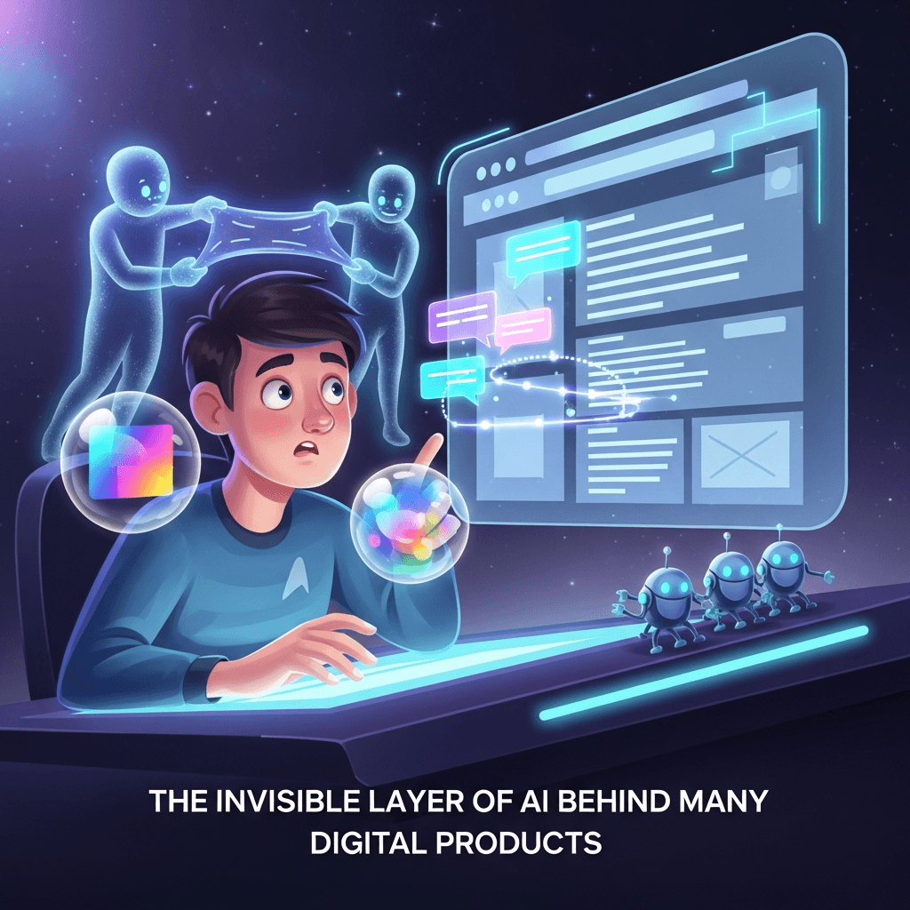 The Invisible Layer of AI Behind Many Digital Products