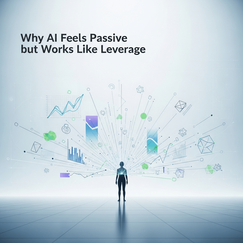 Why AI Feels Passive but Works Like Leverage