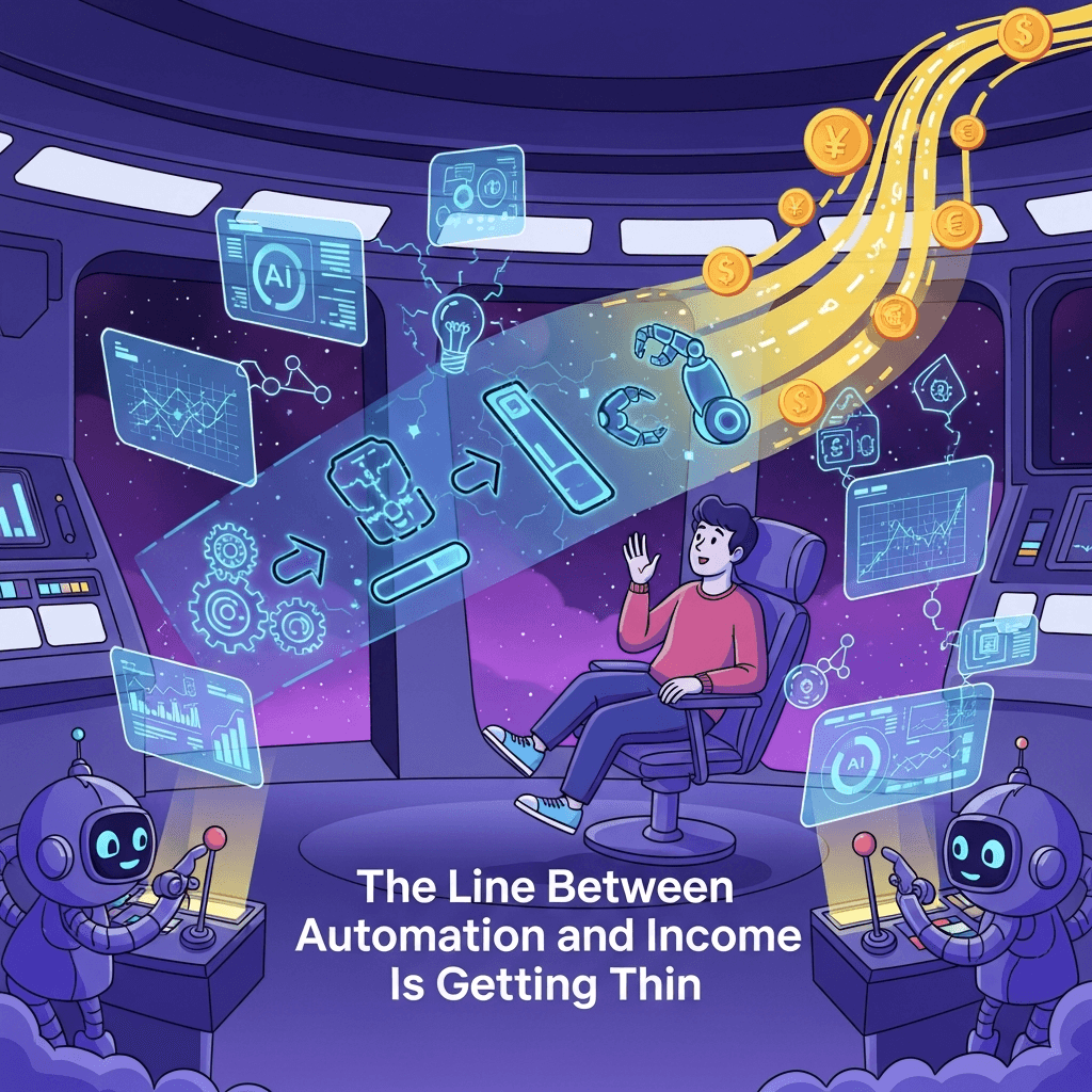 The Line Between Automation and Income Is Getting Thin