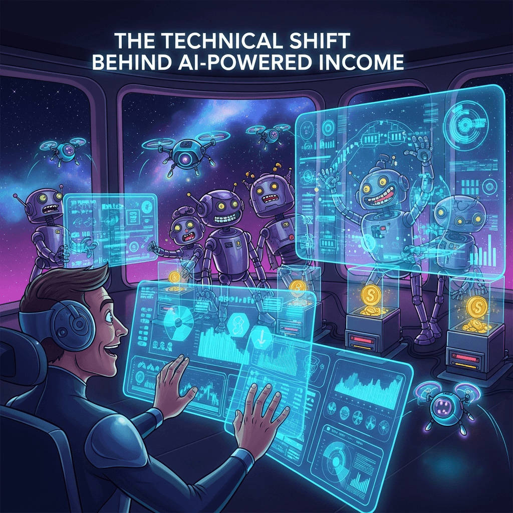 The Technical Shift Behind AI-Powered Income