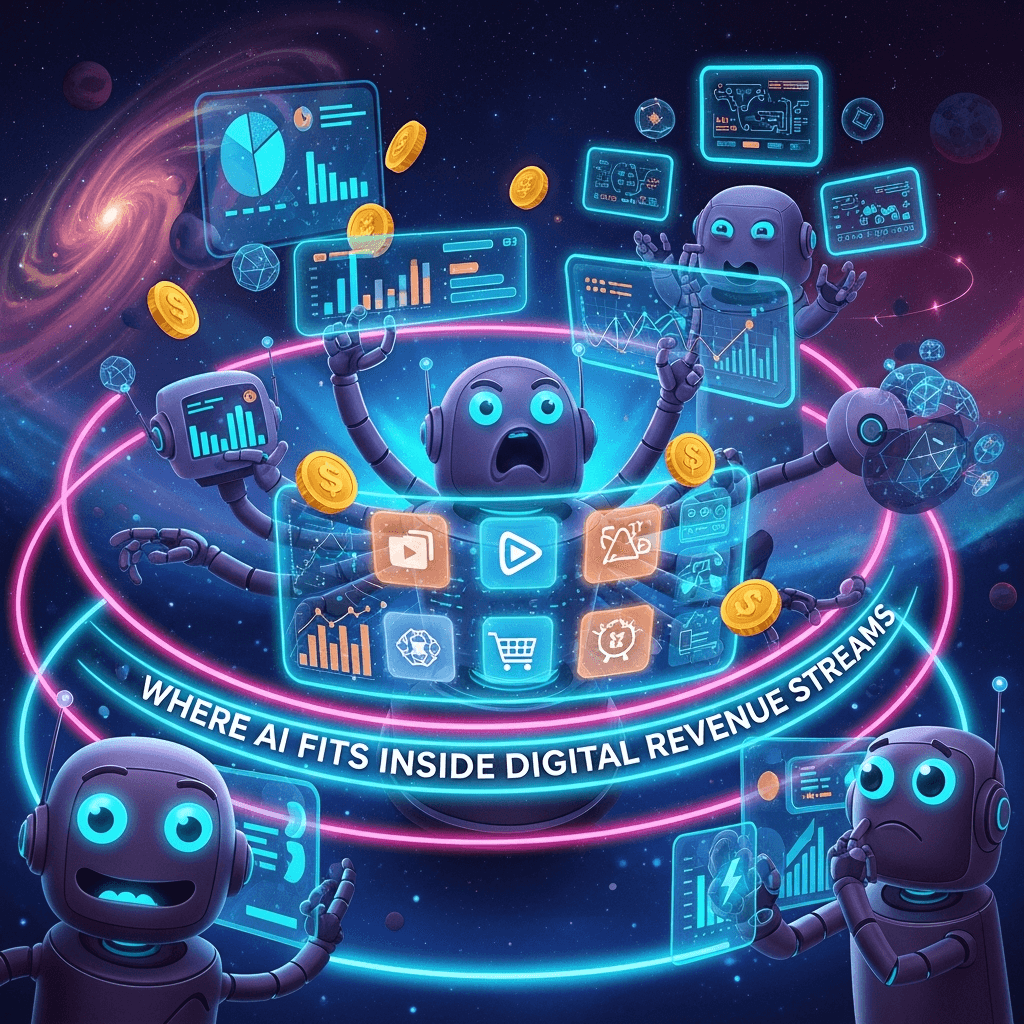 Where AI Fits Inside Digital Revenue Streams